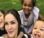 Cathy Sharon Bahagia Bersama Anak-Anak