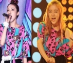 Dara (2NE1) dan Lim (Wonder Girls)