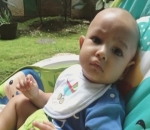 Ekspresi Bengong Baby Hasan