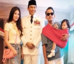 Ruben Onsu Berpose Bersama 'Soekarno