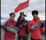 Al, El, dan Dul Saat Berada di Puncak Mahameru