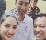  Ashanty Selfie Bersama Presiden