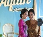 Hadiri Aqiqah Aqlan, Krisdayanti Cantik nan Anggun