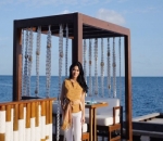  Naysila Mirdad Nikmati Liburannya di Maldives