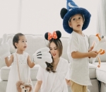 Cathy Sharon Tinggal dengan Anak-Anak