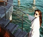 Keseruan Nikita Willy di Maldives