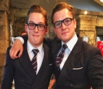 Taron Egerton dan Luke Scott di 'Kingsman: The Golden Circle'