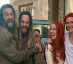 Jason Momoa-Ryan Tarran dan Amber Heard-Johanna Bennett di 'Aquaman'