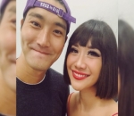 Bunga Citra Lestari Foto Bareng Siwon SuJu di Asian Games 2018