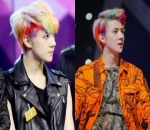 Rambut Sehun Pelangi atau Kemoceng?