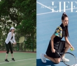 Febby Rastanty dan Yuki Kato Ternyata Bisa Main Tenis