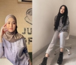 Nathalie dan Putri Kenakan Kemeja Jenis Berbeda