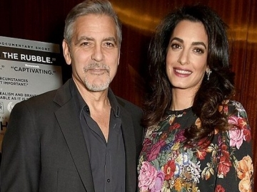 George Clooney Bakal Jadi Ayah, Amal Hamil Anak Kembar