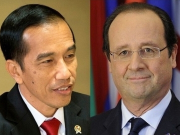 Presiden Perancis Kunjungi Indonesia, Jokowi: Kunjungan Ini Merupakan Kunjungan Bersejarah 