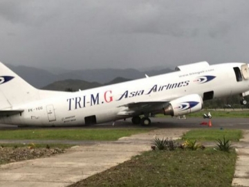 Pesawat Asia Airline Terjungkal di Papua, Kenapa?