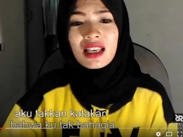 Cover Lagu Balasan Armada 'Asal Kau Bahagia', Gadis Ini Curi Perhatian Selebgram