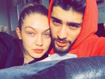 Rayakan Ultah ke-22, Gigi Hadid Dapat Kecupan Mesra dari Zayn Malik