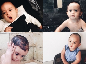 FOTO : Lucunya Sekala, Anak Ayudia Bing Slamet dan Ditto yang Dijuluki 'Bayi Belo'