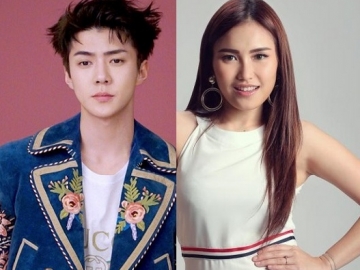 Foto Bareng Sehun EXO, Ayu Ting Ting Dicibir Netizen