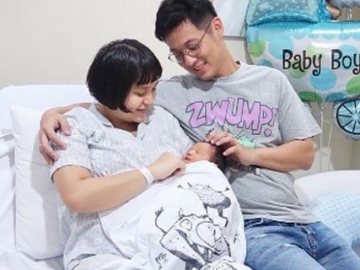 FOTO: Lucunya Ekspresi Tidur Iori, Anak Pertama Putri Titian & Junior Liem