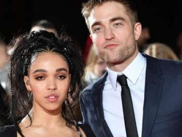 FOTO : Temani Robert Pattinson di Cannes Film Festival 2017, FKA Twigs Pasang Wajah Masam