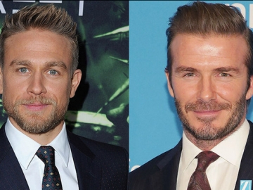 Akting Bareng di Film 'King Arthur', Charlie Hunnam Puji David Beckham