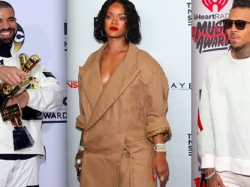 Rihanna Hamil Anak Drake Atau Chris Brown? 