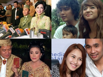 Tak Sampai 2 Tahun, 7 Seleb Ini Cetak Rekor Pernikahan Tersingkat