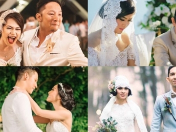 Bertema Outdoor, 'Asrinya' Pernikahan 7 Seleb Indo Berkonsep Garden Party 