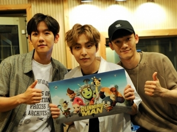 Makin Seru, EXO-CBX Bawakan Theme Song 'Running Man' Versi Animasi