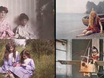 7 Foto Berwarna Tertua Ini Ungkap Kehidupan 100 Tahun Silam