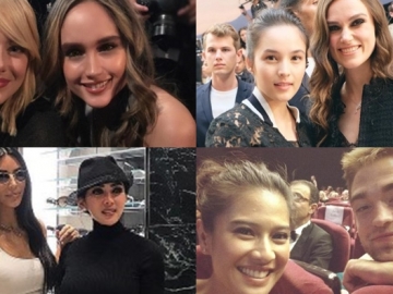 Rejeki Nomplok, 8 Seleb Indo Ini Berkesempatan Foto Bareng Seleb Hollywood