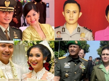 Terpesona Gagahnya Pria Berseragam, 5 Seleb Indo Cantik Ini Jatuh ke Pelukan Anggota TNI POLRI