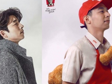 Heboh Pegawai KFC Jadi Model karena Mirip Gong Yoo, Simak Fotonya dari Sudut yang Lain