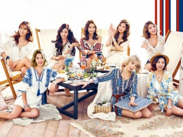 Jelang Anniversary Debut ke-10, Cantiknya SNSD Jadi Model Majalah