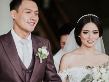 FOTO : Berhasil Lewati Ujian Cinta, Fendy Chow Resmi Nikahi Stella Cornelia