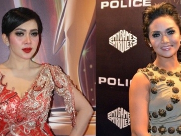 Krisdayanti Nyanyi di Acara Ultah, Netter Salah Fokus Foto Syahrini