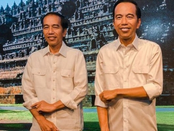 Dikirim dari Istana, Patung Jokowi di Madame Tussauds Ganti Pakai Baju Batik