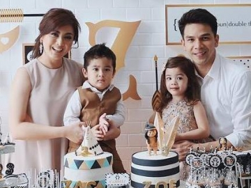 FOTO : Meriah dan Serunya Ultah Zac and Zoe, Anak Kembar Jonathan Frizzy yang Imut Maksimal