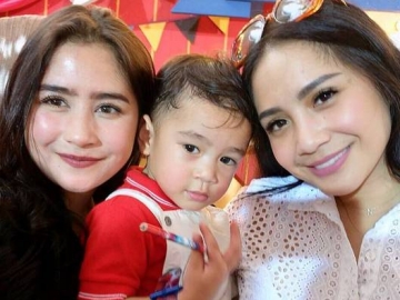 FOTO : Bertema Merah Putih, Ulang Tahun ke-2 Rafathar Bertabur Seleb Tanah Air