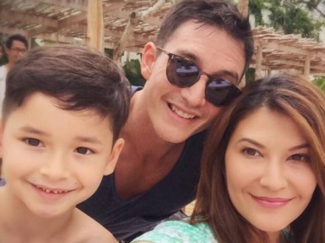 FOTO : Sempat Dikira Rujuk, Serunya Tamara Bleszynski & Mike Lewis Liburan Bareng di Bali