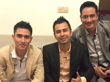 Pose Bareng Verrell Bramasta, Penampilan Raffi Ahmad Bikin Gagal Fokus