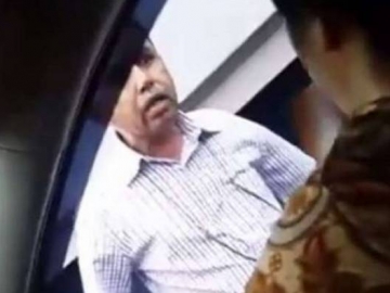 Adu Mulut, Video Pria Paruh Baya Tega Tampar Wanita di Tol Viral di Medsos