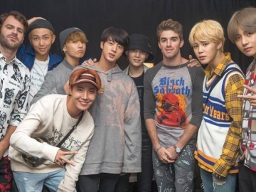 Pecah, BTS Meriahkan Konser The Chainsmokers di Korea dengan 'Closer'