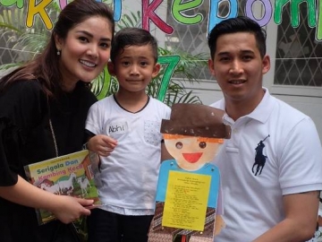 FOTO: Anak Pertama Nindy Ulang Tahun, Dirayakan Meriah Bersama Teman Sekolah