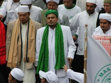 Belum Pulang ke Indonesia, Habib Rizieq Berikan Tausiah di Aksi 299 