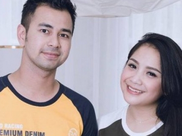 Raffi Ahmad Foto Tidur, Netter Ngakak Posisi Kaki Rafathar di Dada Nagita