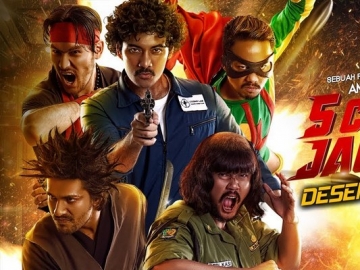 Gabungkan Kisah Pahlawan & Komedi, '5 Cowok Jagoan' Rilis Trailer di Indonesia Comic Con