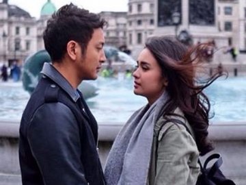 7 Momen Manis Michelle Zudith & Dimas Anggara Syuting 'Magic Hour The Series' di New York