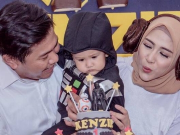 FOTO: Bertema 'Star Wars', Nina Zatulini Gelar Meriah Ulangtahun Pertama Anaknya
